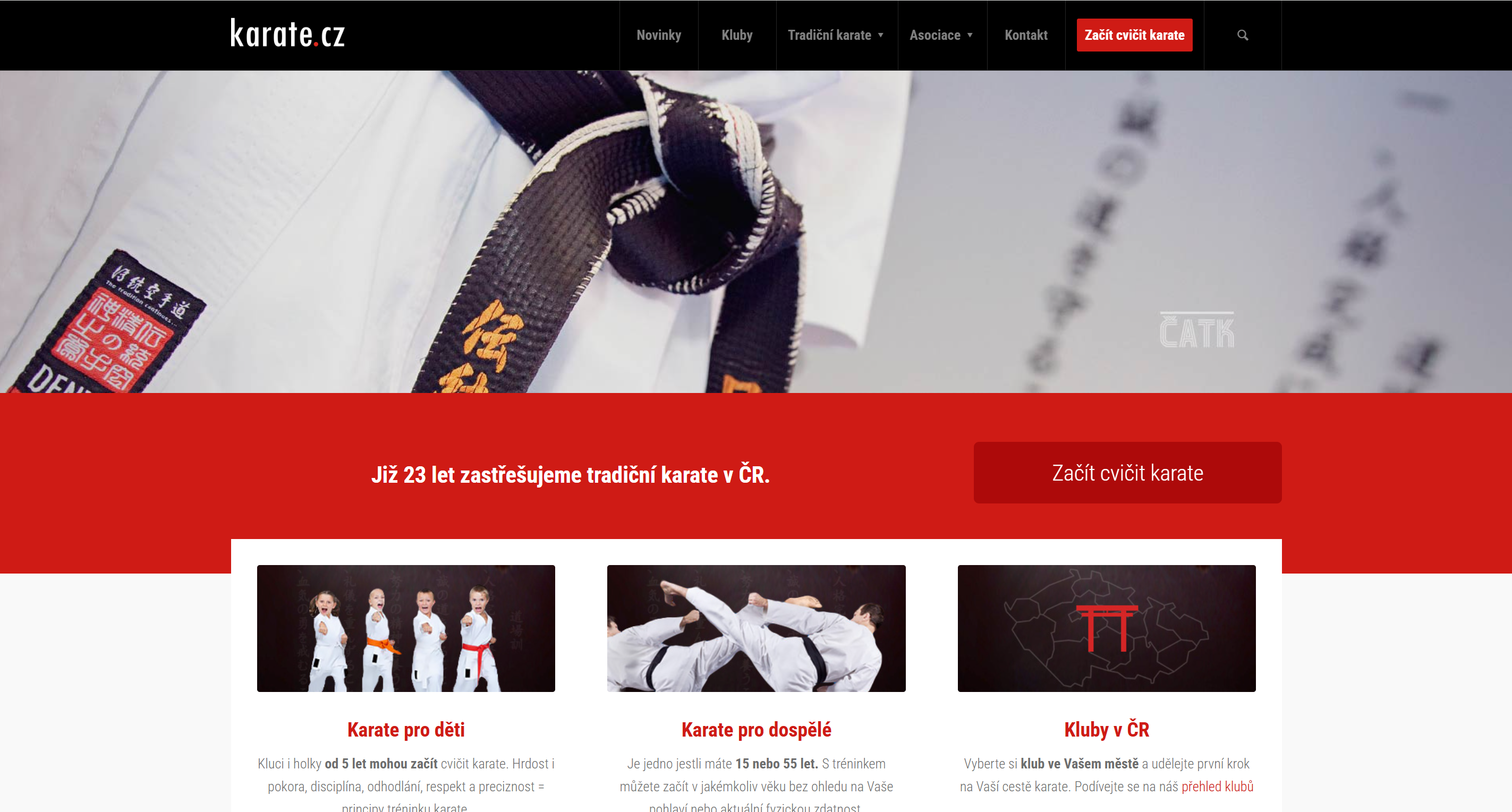 tradiční karate
